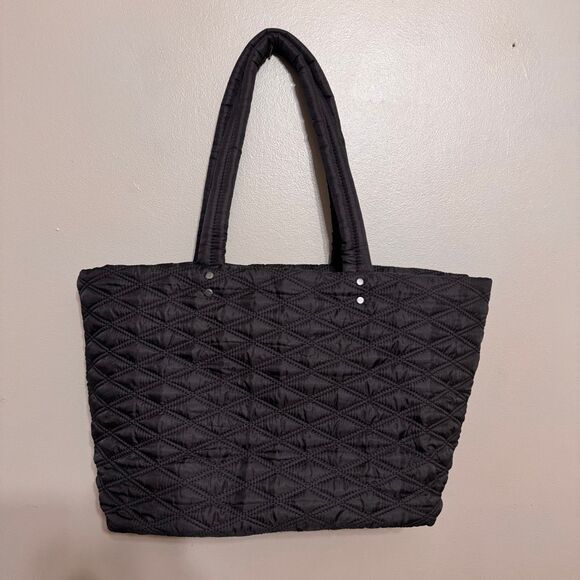Baggalini Quilted Tote Bag black - Picture 3 of 6